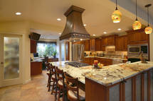 Griffith Home.  Beautiful cherry cabinets with granite tops and walk in pantry.  Thanks to Tim Eglin/Diversified Builders